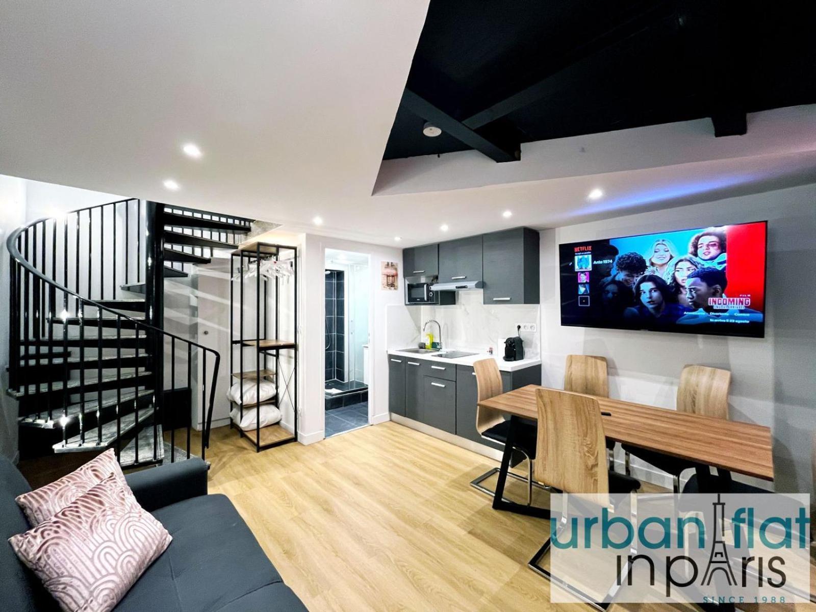 Urban Flat 179 - Pretty Loft Montorgueil Apartment Paris Exterior photo